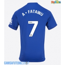 Camisa de time de futebol Leicester City Issahaku Fatawu #7 Replicas 1º Equipamento 2025-26 Manga Curta